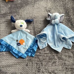 Blue Kids Plush toys Set